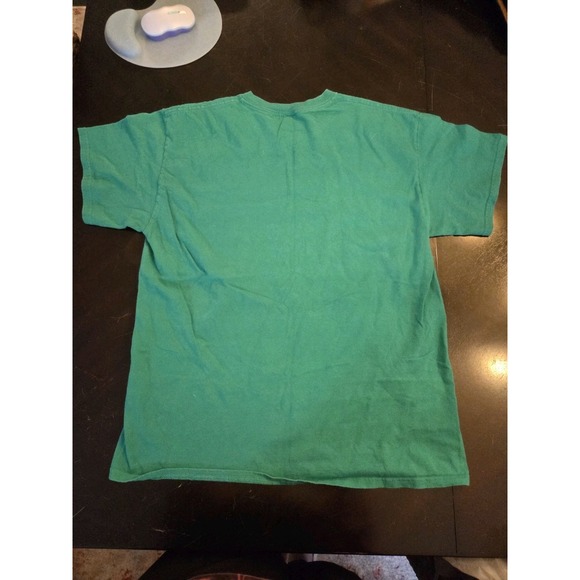 Legends Of The Hidden Temple Nickelodeon Green Monkeys Team Tee Shirt Size L - Picture 3 of 3